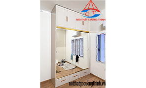 Tủ Quần Áo Cánh Gương Trượt Hiện Đại