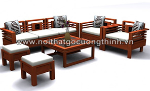 SOFA GỖ  XOAN ĐÀO ĐẸP TPHCM