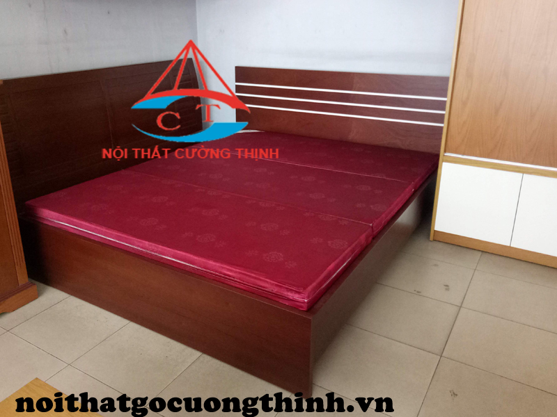Giường ngủ đẹp 1m6 gỗ công nghiệp