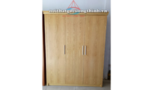 TỦ QUẦN ÁO GỖ CÔNG NGHIỆP 1M6