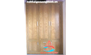 Mẫu Tủ Quần Áo Đẹp Gỗ Mdf Âm Tường 