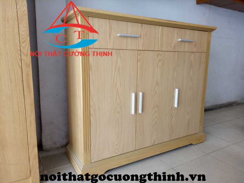 Tủ giày gỗ trưng bày tại 210 đường Linh Trung Quận Thủ Đức TPHCM