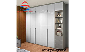 Tủ Quần Áo Gỗ Sát Trần Đẹp Hiện Đại