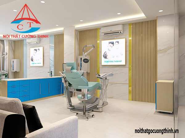 Thiết kế sang trọng và tiện nghi cho phòng khám nha khoa chuyên nghiệp: