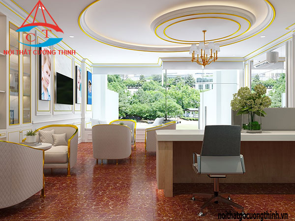 Tạo cảm giác mới mẻ và tươi sáng cho phòng khám nha khoa bằng phong cách thiết kế hiện đại