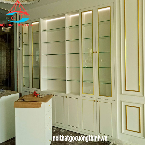 Tủ trưng bày sản phẩm, mô hình đẹp