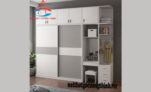 MẪU TỦ QUẦN ÁO CỬA LÙA HIỆN ĐẠI