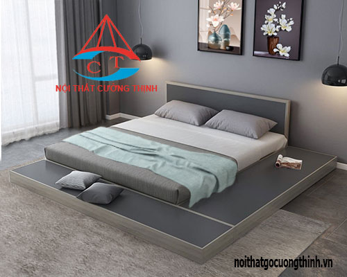 Mẫu giường ngủ bệt kiểu Nhật hiện đại mới nhất