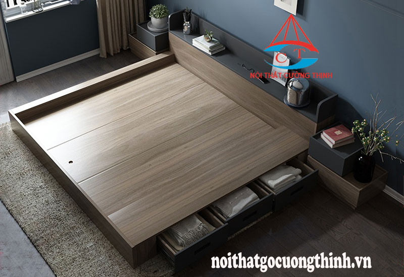 Giường ngủ kiểu Nhật cao cấp tại Thủ Đức TP Hồ Chí Minh