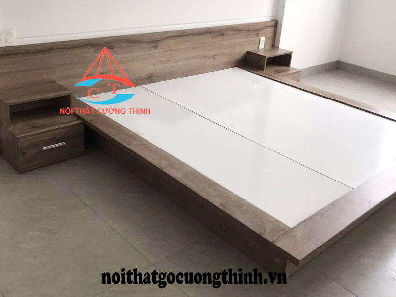 Giường ngủ gỗ kiểu Nhật 1m8