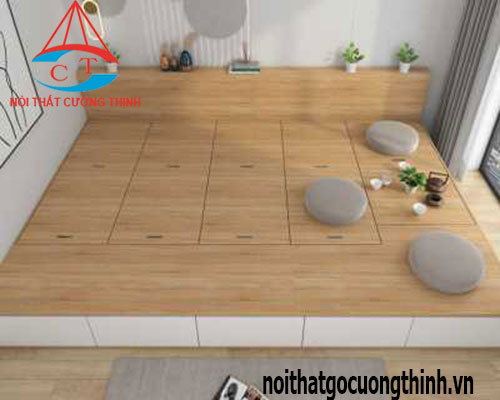 Giường ngủ dạng phản kiểu Nhật thông minh