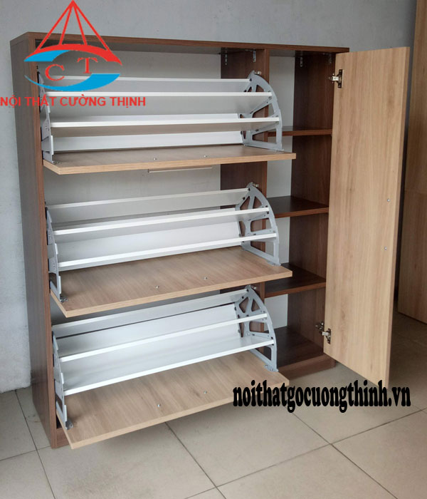 Tủ giày 3 cánh lật thông minh giá rẻ bền đẹp tại TPHCM