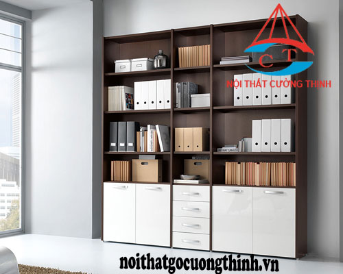 Tủ đựng hồ sơ văn phòng gỗ công nghiệp