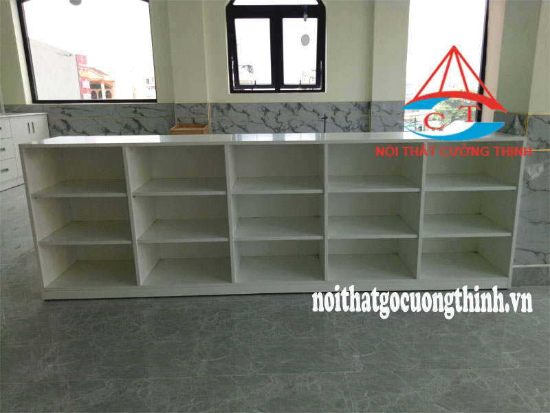 Tủ hồ sơ thấp bằng gỗ công nghiệp 