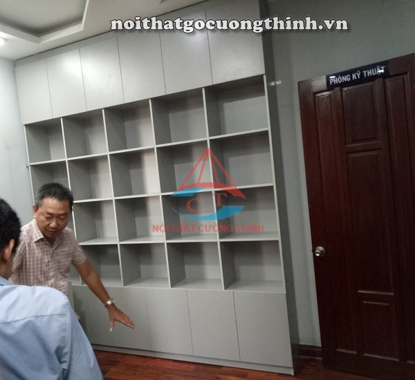 Tủ hồ sơ đẹp bằng gỗ công nghiệp