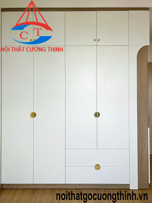 Mẫu tủ quần áo kịch trần đa năng hiện đại sang trọng cho phòng ngủ