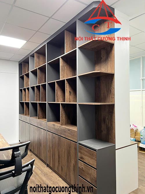 Tủ gỗ MDF đựng tài liệu văn phòng cao cấp giá rẻ xuất xưởng