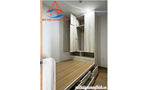 Combo tủ liền giường thông minh hiện đại