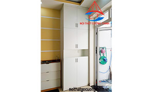 Tủ Giày Gỗ Công Nghiệp Kịch Trần Nhiều Ngăn 
