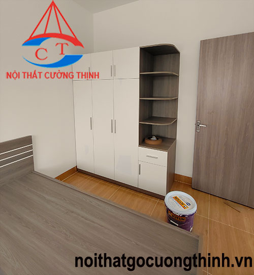 Bộ giường tủ phòng ngủ đơn giản đẹp