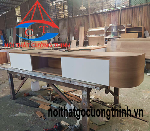 Mẫu tủ kệ tivi treo tường gỗ công nghiệp đẹp hiện đại