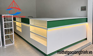 Mẫu Quầy Tủ Kệ Thuốc Theo yêu Cầu
