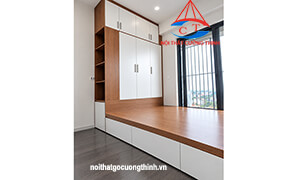 Tủ Liền Giường Theo Kích Thước Phòng Ngủ