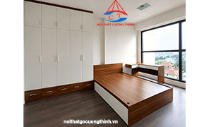 Combo Tủ quần áo, Giường và Bàn làm việc